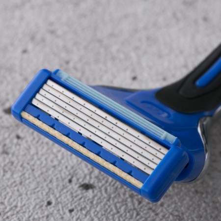Dao Cạo Râu 5 Lưỡi Kép Kai Razor 5 Blade 0607-GA0014X4 Màu Xanh