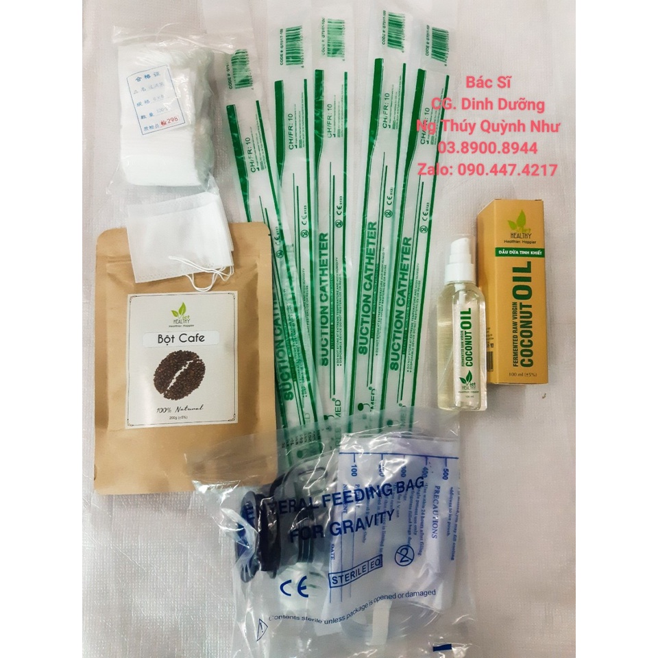 Viethealthy Bộ thải độc đại tràng cho Người Mới (1 túi súc ruột, 1