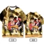 ONE PIECE Áo Thun Anime Tay Ngắn Unisex Top Cosplay Thường Ngày Rời Tee Thời Trang Luffy Áo Sơ Mi Plus Kích Thước