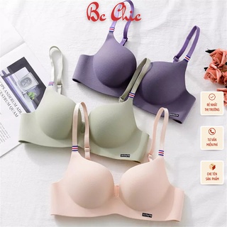 Áo Lót Nữ Su Đúc Nâng Ngực Tạo Khe Jutstyle Thông Hơi Không Gọng Chống Hằn Mỡ Áo 2403 BC_CHIC LINGERIE