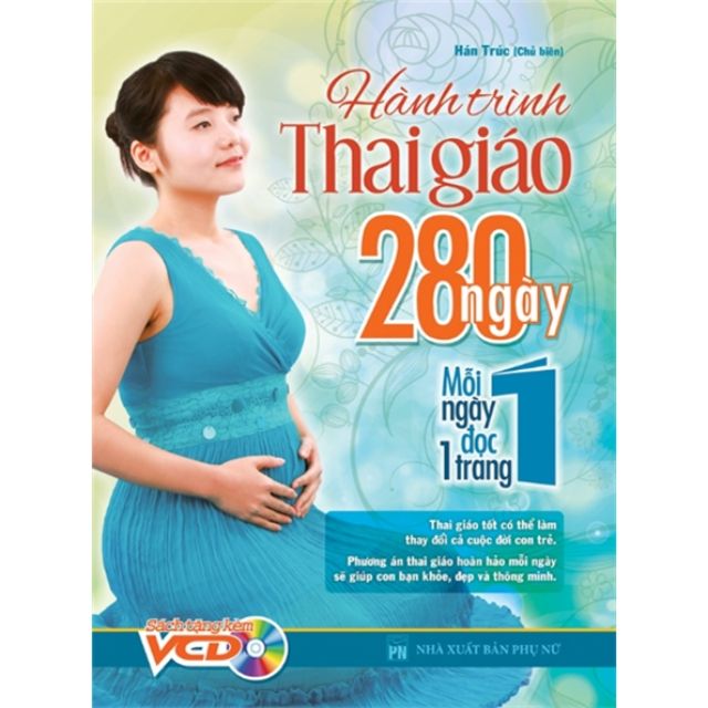 [Mã BMLTB35 giảm đến 35K đơn 99K] Sách thật - Hành trình Thai giáo, 280 ngày, mỗi ngày đọc một trang