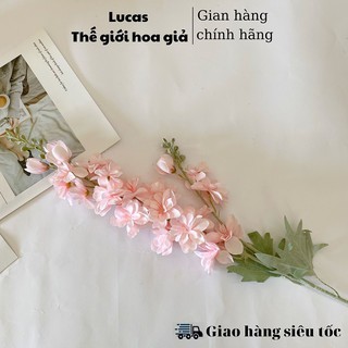 Combo 10 hoa giả - Hoa phi yến Lucas 70cm trang trí bền, đẹp, thanh mát