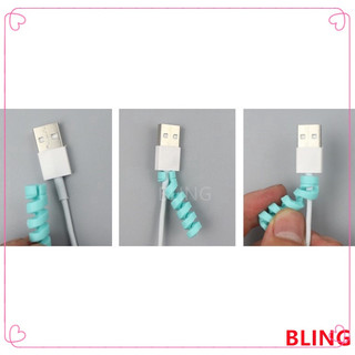 Bộ 2 Dây Cáp Sạc Usb Type C Dạng Xoắn Tiện Dụng Cho Iphone Android