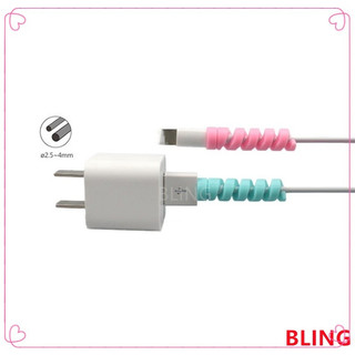 Bộ 2 Dây Cáp Sạc Usb Type C Dạng Xoắn Tiện Dụng Cho Iphone Android