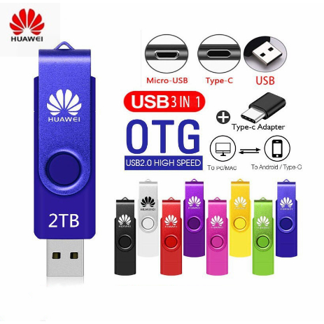 Ổ Đĩa Flash USB Huawei 2.0 2TB OTG 2 Trong 1 Tốc Độ Cao 2TB | Shopee ...