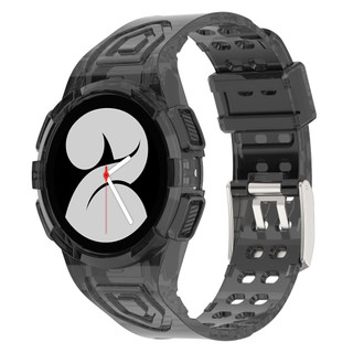 Dây Đeo silicone Trong Suốt + Ốp Bảo Vệ Cho Đồng Hồ Thông Minh samsung galaxy watch 6 5 4 40mm 44mm watch4 watch5 watch6