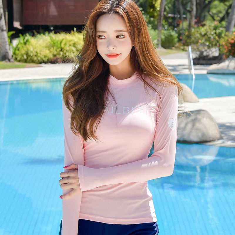 Áo Bơi Nữ Dài Tay Chống Tia UV N054 | BigBuy360 - bigbuy360.vn