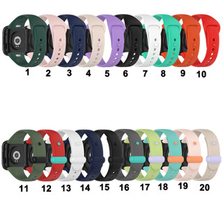 Dây Đeo Thay Thế Chất Liệu Silicon Màu Trơn Cho Redmi Watch 3