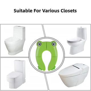 Đệm Lót Bồn Cầu Di Động Có Thể Gập Lại Tiện Dụng Cho Bé