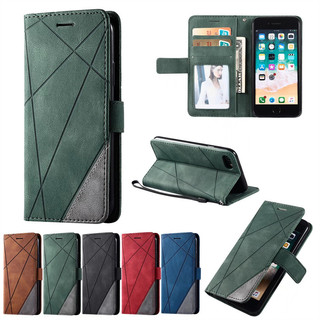 Ốp Lưng Sang Trọng Cho Samsung Galaxy A04 A04e A04s F04 A14 A24 A34 A54 4g 5g Matte Vintage Leather Flip Case Ví