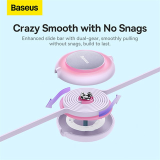 Cáp sạc BASEUS 3.5A 3 trong 1 Micro + Type C + L hỗ trợ truyền dữ liệu có thể thu lại tiện dụng