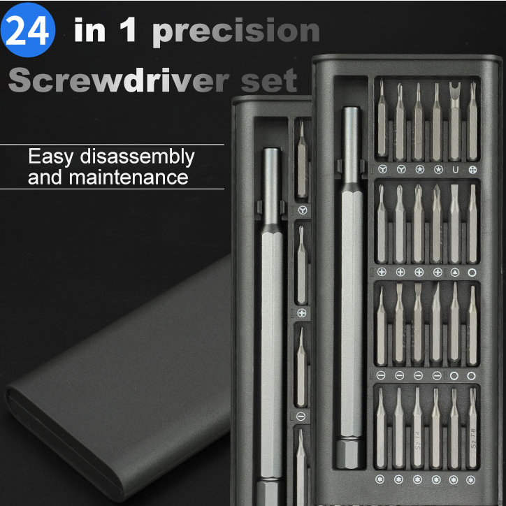 Ảnh EVEBOT 24in1 Bộ tua vít từ tính, có thể sửa chữa máy tính/PC/iPad/điện thoại di động/kính, v.v., dụng cụ sửa chữa đa chức năng 3