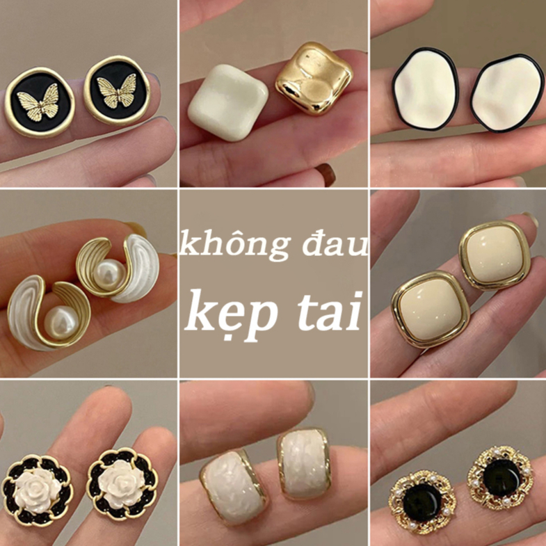 MOCHASHU  Hoa tai thời trang phong cách cổ điển