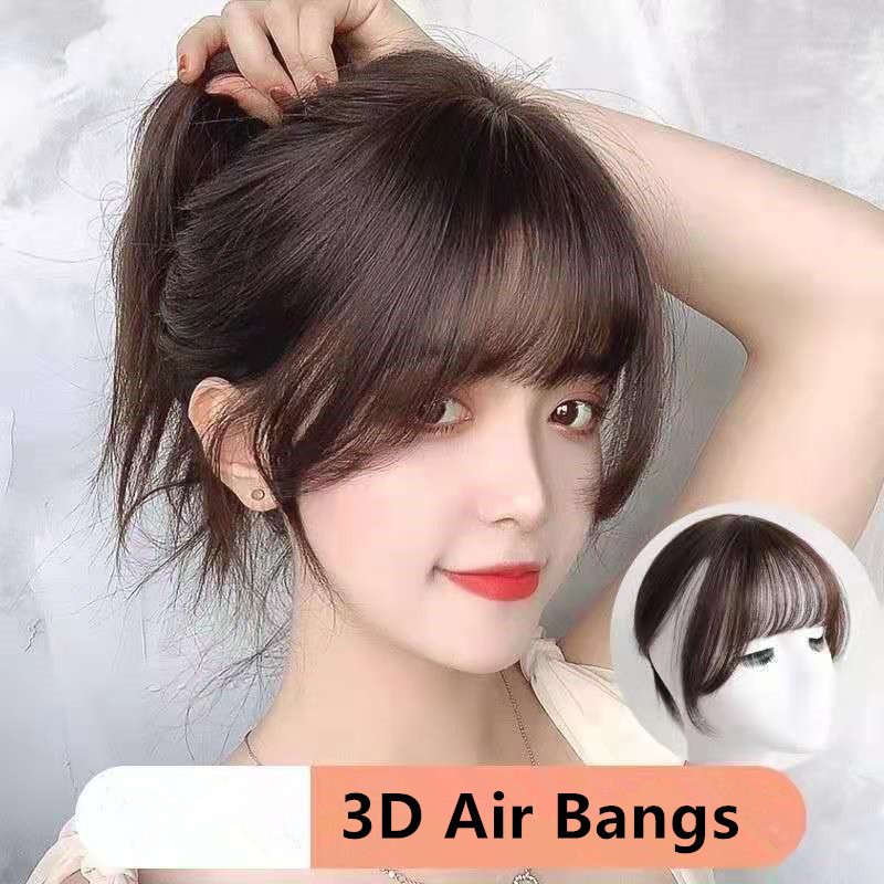 3D Tóc Mái Giả Nối Dài Mái Ngang Bằng Sợi Tổng Hợp Thời Trang Cho Nữ ...