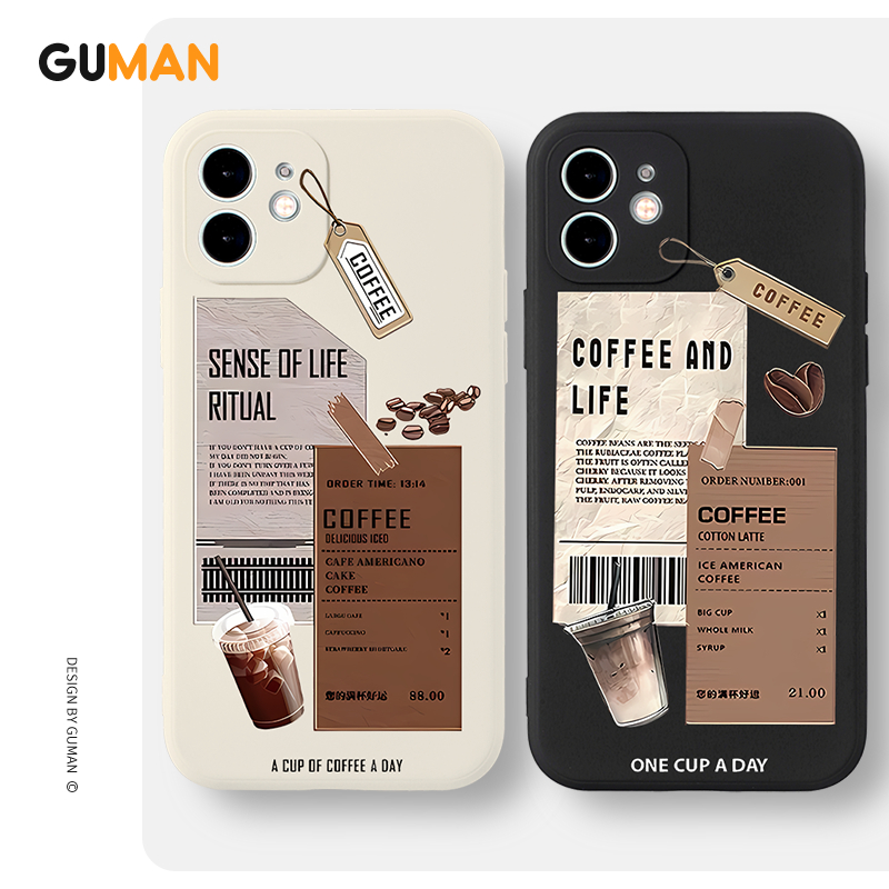 Ốp lưng GUMAN Mềm độc lạ dễ thương đẹp Cho iPhone 17 Air 16 15 14 13 12 11 Pro Max SE 2020 X XR XS 8 7 ip 6S 6 Plus kute XYB1596