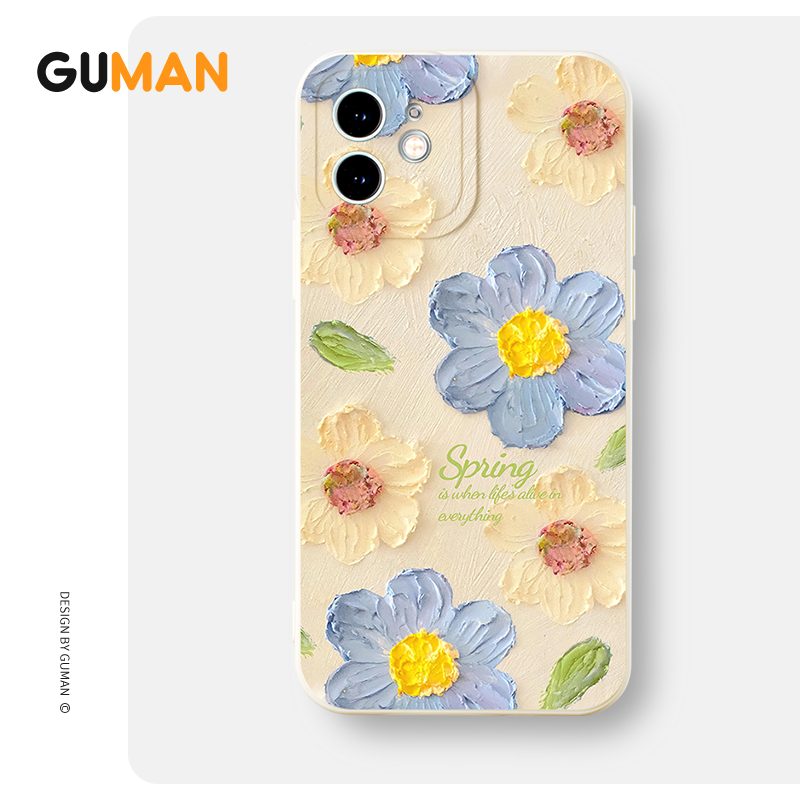Ốp lưng GUMAN Mềm độc lạ dễ thương đẹp Cho iPhone 17 16 15 14 13 12 11 Pro Max SE 2020 X XR XS 8 7 ip 6S 6 Plus kute XYB1606