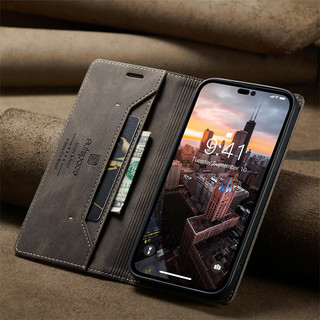 Ốp Da Lật Sang Trọng Cho Samsung Galaxy S23 Plus Ultra S23 + A04 A04s A14 A34 A54 Bàn Chải Chống Trộm Lật Mờ Mềm Ví Khe Cắm Thẻ Đứng