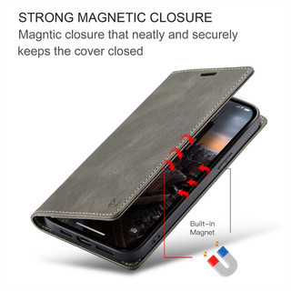 Ốp Da Lật Sang Trọng Cho Samsung Galaxy S23 Plus Ultra S23 + A04 A04s A14 A34 A54 Bàn Chải Chống Trộm Lật Mờ Mềm Ví Khe Cắm Thẻ Đứng