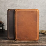 Tay áo máy tính xách tay bằng da thật cho Macbook Pro 14 2021 MacBook Air 13 m1 Retro Pro Cover 14 inch Phụ kiện — ảnh 4