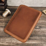 Tay áo máy tính xách tay bằng da thật cho Macbook Pro 14 2021 MacBook Air 13 m1 Retro Pro Cover 14 inch Phụ kiện — ảnh 5
