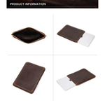 Tay áo máy tính xách tay bằng da thật cho Macbook Pro 14 2021 MacBook Air 13 m1 Retro Pro Cover 14 inch Phụ kiện — ảnh 8