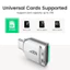 Đầu đọc thẻ TF UGREEN USB C Đầu đọc thẻ Micro SD USB 3.0 Loại C Bộ chuyển đổi đầu đọc thẻ nhớ OTG