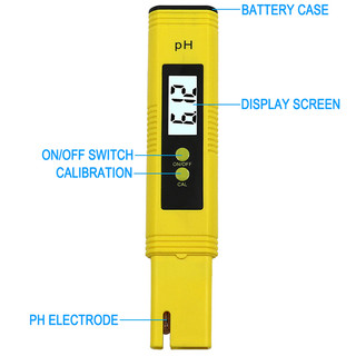 Máy kiểm tra PH Độ chính xác cao 0,01 LCD Kỹ thuật số Bút PH Máy đo PH PH Dụng cụ giám sát Chất lượng nước Dụng cụ kiểm tra