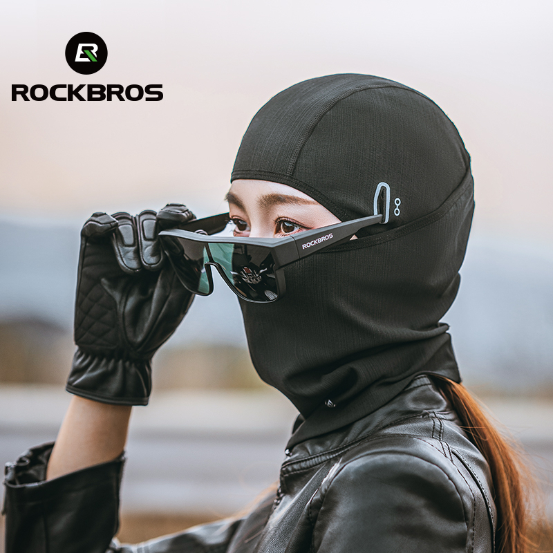 ROCKBROS Khẩu trang xe đạp ROCKBROS có khả năng chống nắng - Khẩu trang toàn mặt để đi xe đạp và hoạt động ngoài trời