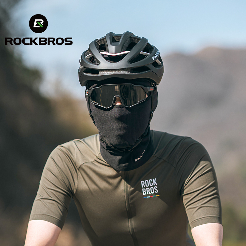 ROCKBROS Khẩu trang xe đạp ROCKBROS có khả năng chống nắng - Khẩu trang toàn mặt để đi xe đạp và hoạt động ngoài trời