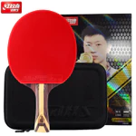 Vợt Bóng Bàn Chuyên Nghiệp DHS 9002 / 9006 Chính Hãng Với Bão 8 Và Bão 3 Tay Cầm FL Cao Su Lắc Giữ DHS 7 / 8 / 9Star Ping Pong Bát Có Vỏ — ảnh 1