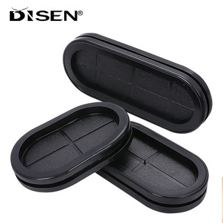 Cao Su Hình Bầu Dục Grommet Trống Bao Hai Mặt Dây Cáp Bảo Vệ Lỗ Niêm Phong Phích Cắm Điện Bảo Vệ Vòng Vòng Đệm