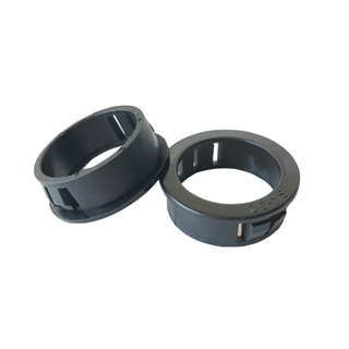 Nhựa Snap-on Grommet Gioăng Đen Qua Lỗ Dây Cáp Bao Tủ Lỗ Thông Hơi Vòng Cửa Thoát Cổng Niêm Phong Vòng Cắm Giá Đỡ