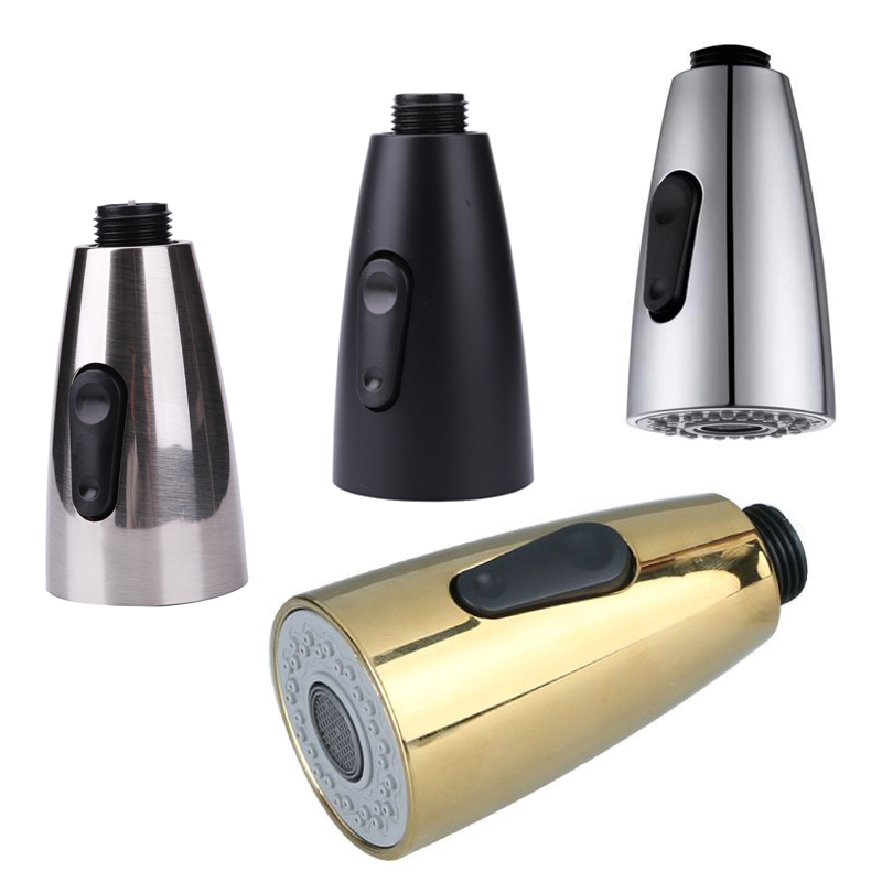 Đen / Chrome / Chải / Vàng Vòi Phun Đầu Tập Đen Đầu Vòi Nhà Bếp Hộ Gia Đình Vòi Phun Bền