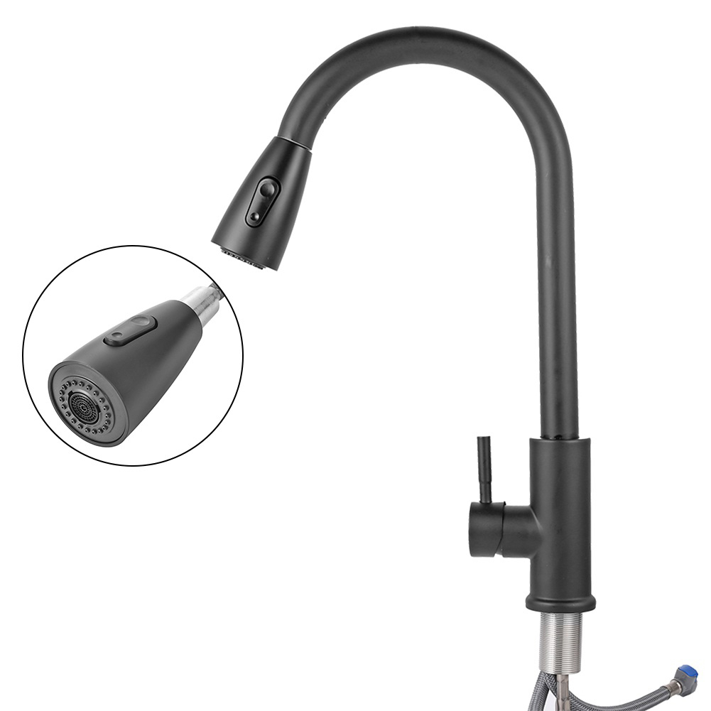 Đen / Chrome / Chải / Vàng Vòi Phun Đầu Tập Đen Đầu Vòi Nhà Bếp Hộ Gia Đình Vòi Phun Bền