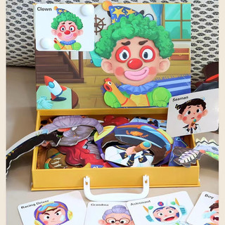 Bộ Đồ Chơi Lắp Ráp Khủng Long / Công Chúa Thay Đổi Khuôn Mặt Từ Tính Cho Bé 3-6 Tuổi