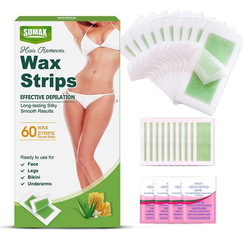 Ảnh Hộp 60 dải sáp RUOALL wax toàn thân làm đẹp cho nữ 2