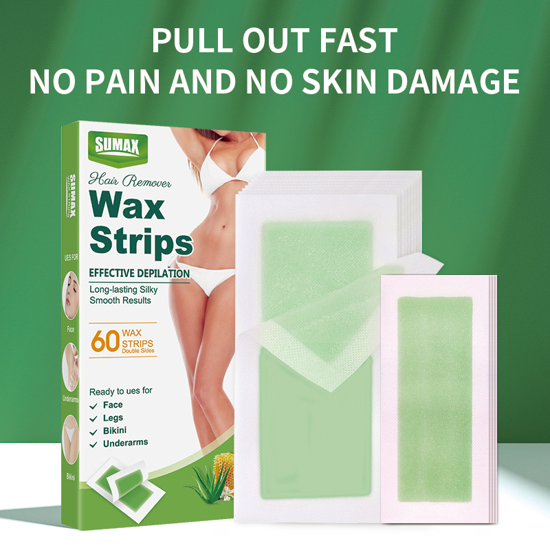 Ảnh Hộp 60 dải sáp RUOALL wax toàn thân làm đẹp cho nữ 3