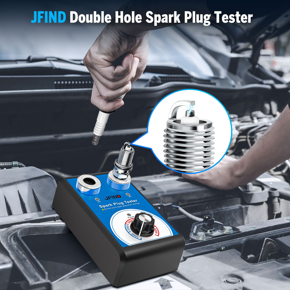 BMW Thiết Bị Phân Tích Bugi Đánh Lửa 110V 220V Sang 12V Jfind JF109 13mm Dành Cho Xe Hơi / Xe Máy for Toyota/KIA/Hyundai/Ford
