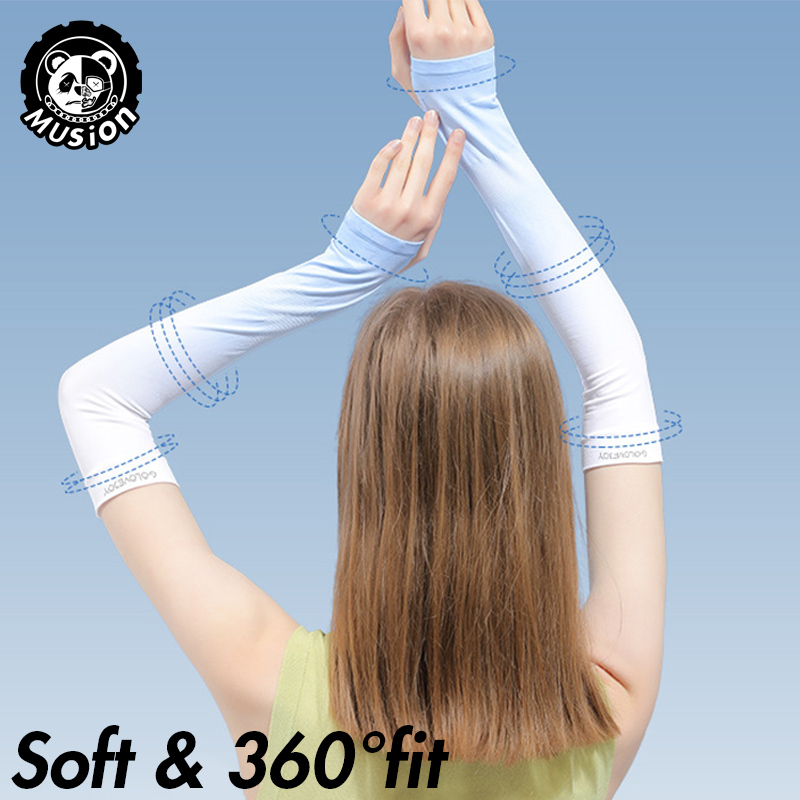 Găng tay Musion chống nắng/ bụi/ tia UV UPF50 + khi đi xe máy