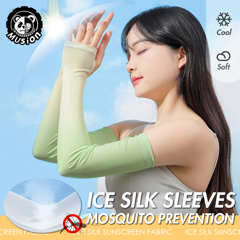 Găng tay Musion chống nắng/ bụi/ tia UV UPF50 + khi đi xe máy
