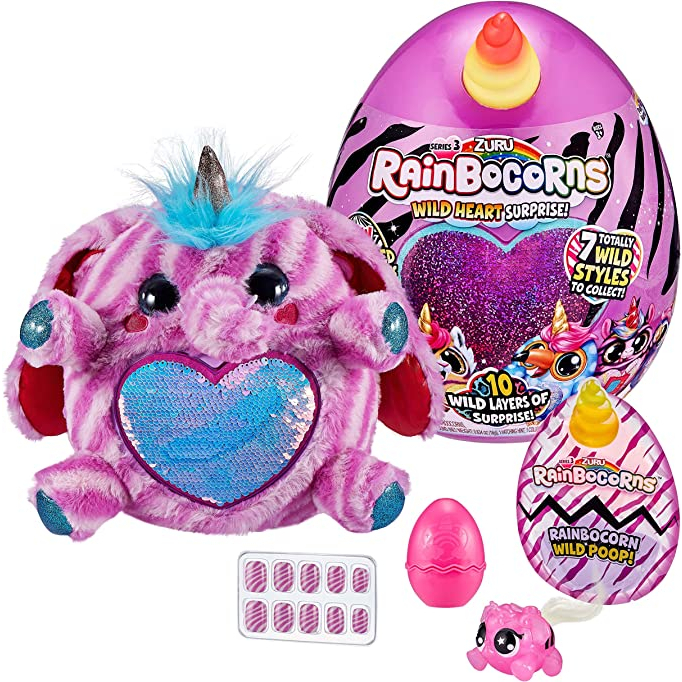 Zuru Rainbocorns Wild Heart Surprise Series 3 (style may vary) Zuru Rainbocorns Wild Heart Series 3