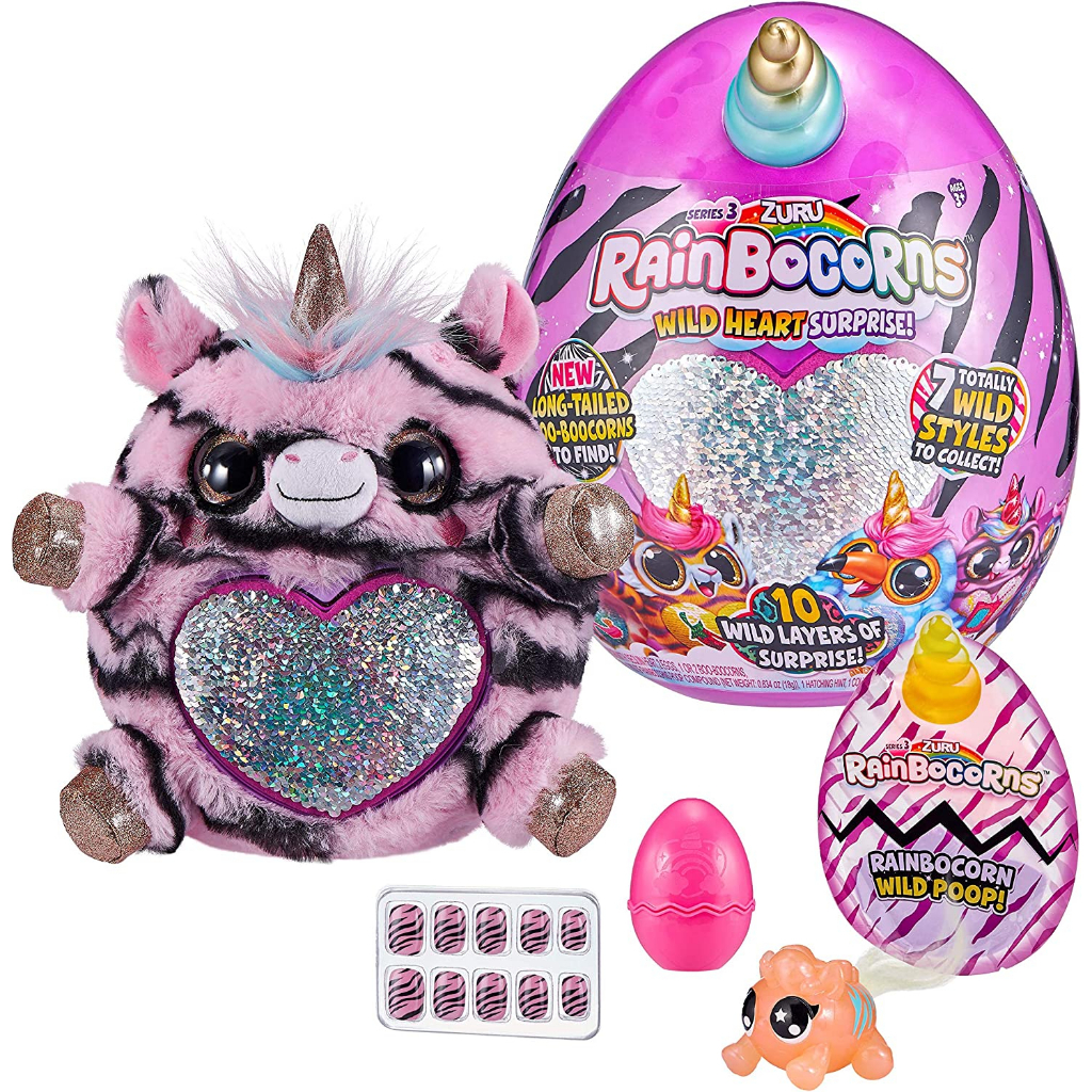 Zuru Rainbocorns Wild Heart Surprise Series 3 (style may vary) Zuru Rainbocorns Wild Heart Series 3