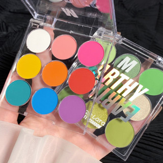 Bảng Phấn Mắt Misslara Sắc Tố Ngọc Trai Lấp Lánh Tông Xanh Dương Sáng Bóng NO.MS-83
