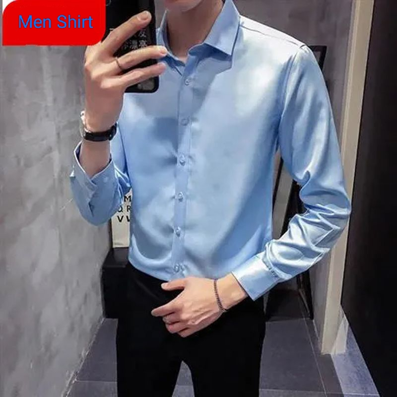 Áo Sơ Mi Dài Tay Dáng Ôm Thời Trang Công Sở Lịch Lãm Cho Nam