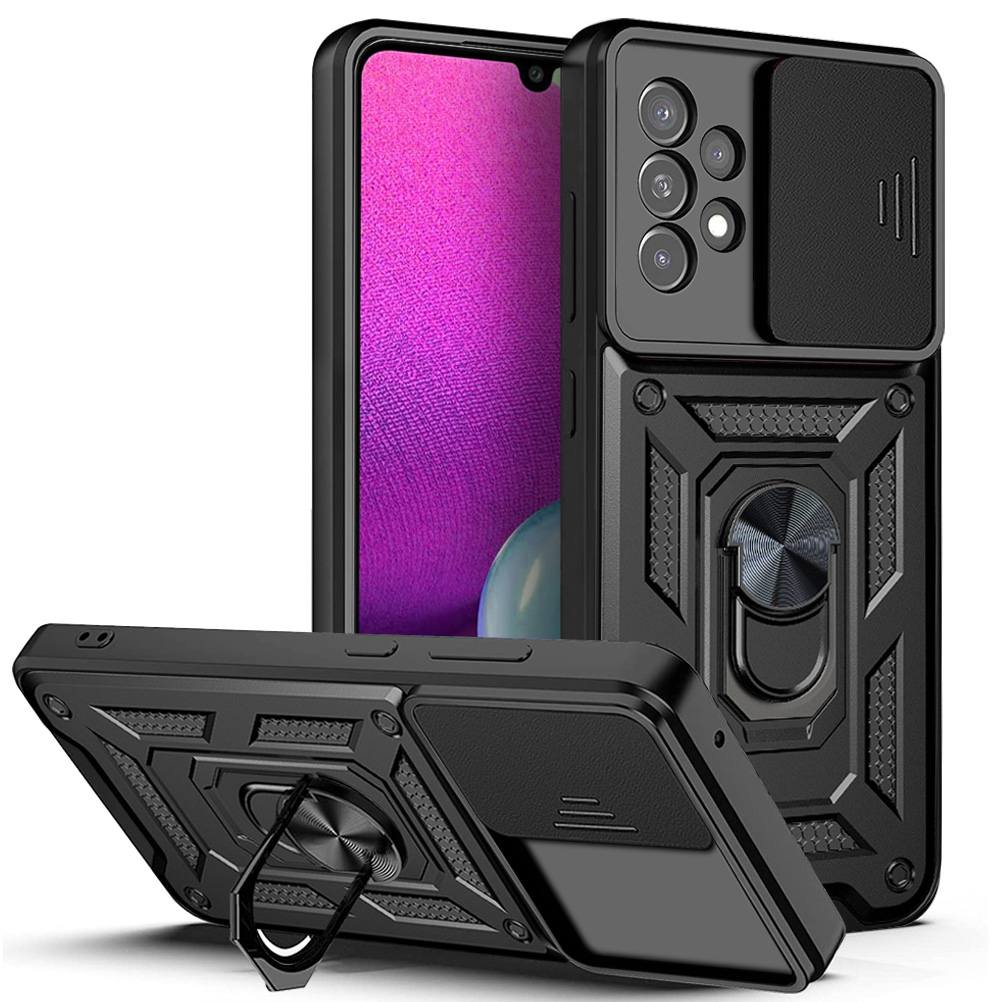Ôp Điện Thoại Có Nhẫn Đỡ Cho samsung galaxy a73 a53 a33 a23 5g a13 lite lte 4g a03s m23 f23 5g a54 a34 Ốp