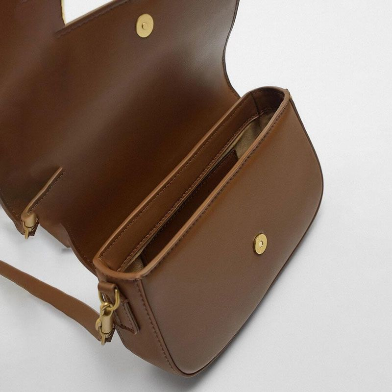 Túi đeo vai nữ ZARA Túi vuông nhỏ đeo chéo thông thường