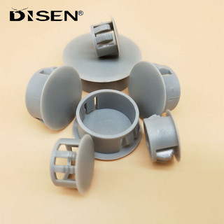 10 Cái Nloy Lỗ Cắm Snap-on Nắp Lỗ Nylon Phích Cắm Mũ Chống Bụi Đầu Phẳng Bảo Quản Lỗ Cắm Sử Dụng Cho Hộp Bàn Lỗ Thêm 5-50mm