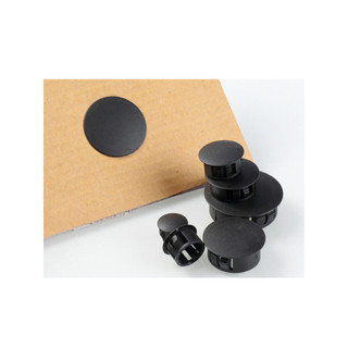 10 Cái Nloy Lỗ Cắm Snap-on Nắp Lỗ Nylon Phích Cắm Mũ Chống Bụi Đầu Phẳng Bảo Quản Lỗ Cắm Sử Dụng Cho Hộp Bàn Lỗ Thêm 5-50mm