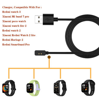 Đế Sạc Và Cáp USB Cho Đồng Hồ Thông Minh Xiaomi Mi band 7 Pro 2 / 3 Lite / Horloge 2 / Smart band Pro