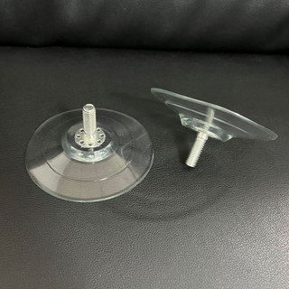 4 Cốc Hút PVC kèm vít M6/M8, móc hút cửa sổ kính, dụng cụ treo bàn kính hàng ngày